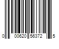 Barcode Image for UPC code 000620563725