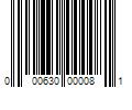 Barcode Image for UPC code 000630000081