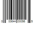 Barcode Image for UPC code 000644000565