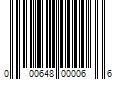 Barcode Image for UPC code 000648000066. Product Name: 