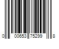 Barcode Image for UPC code 000653752998