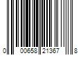 Barcode Image for UPC code 000658213678