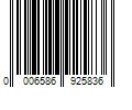 Barcode Image for UPC code 000658692583570