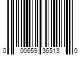 Barcode Image for UPC code 000659365130