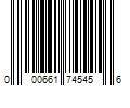 Barcode Image for UPC code 000661745456