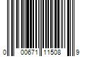 Barcode Image for UPC code 000671115089