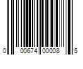 Barcode Image for UPC code 000674000085