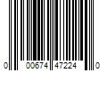 Barcode Image for UPC code 000674472240