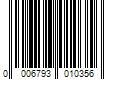 Barcode Image for UPC code 0006793010356