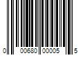 Barcode Image for UPC code 000680000055