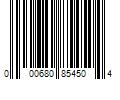 Barcode Image for UPC code 000680854504