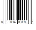 Barcode Image for UPC code 000682000091