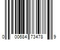 Barcode Image for UPC code 000684734789