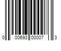 Barcode Image for UPC code 000693000073