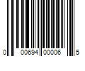 Barcode Image for UPC code 000694000065