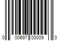 Barcode Image for UPC code 000697000093