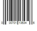 Barcode Image for UPC code 000701135346