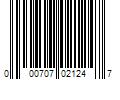 Barcode Image for UPC code 000707021247