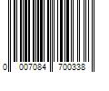 Barcode Image for UPC code 00070847003342