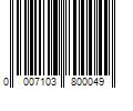 Barcode Image for UPC code 00071038000447