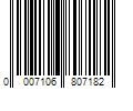 Barcode Image for UPC code 0007106807182