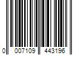 Barcode Image for UPC code 0007109443196