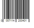 Barcode Image for UPC code 00071142004003