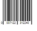 Barcode Image for UPC code 0007122312240