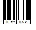 Barcode Image for UPC code 00071249256206