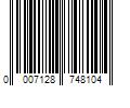 Barcode Image for UPC code 00071287481011