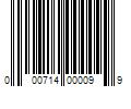 Barcode Image for UPC code 000714000099