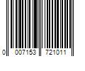 Barcode Image for UPC code 00071537210125