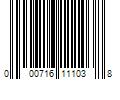 Barcode Image for UPC code 000716111038