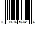 Barcode Image for UPC code 000716197926