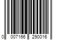 Barcode Image for UPC code 00071662900168