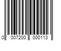 Barcode Image for UPC code 0007200000113. Product Name: 