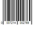 Barcode Image for UPC code 00072140027629