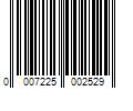 Barcode Image for UPC code 00072250025256