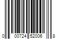 Barcode Image for UPC code 000724520068