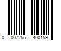 Barcode Image for UPC code 00072554001536