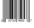 Barcode Image for UPC code 000730759537