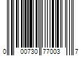 Barcode Image for UPC code 000730770037