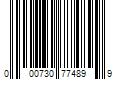 Barcode Image for UPC code 000730774899