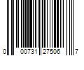 Barcode Image for UPC code 000731275067