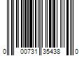 Barcode Image for UPC code 000731354380