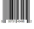 Barcode Image for UPC code 000731434952