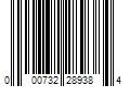 Barcode Image for UPC code 000732289384