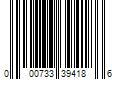 Barcode Image for UPC code 000733394186