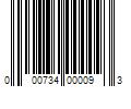 Barcode Image for UPC code 000734000093