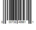 Barcode Image for UPC code 000738495611